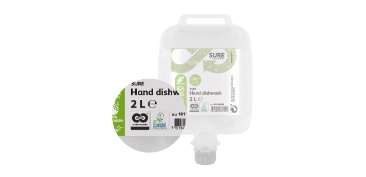 Eu ecolabel certified cleaning product